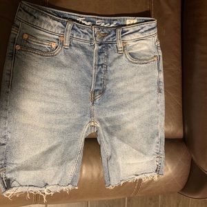 Free people midi shorts